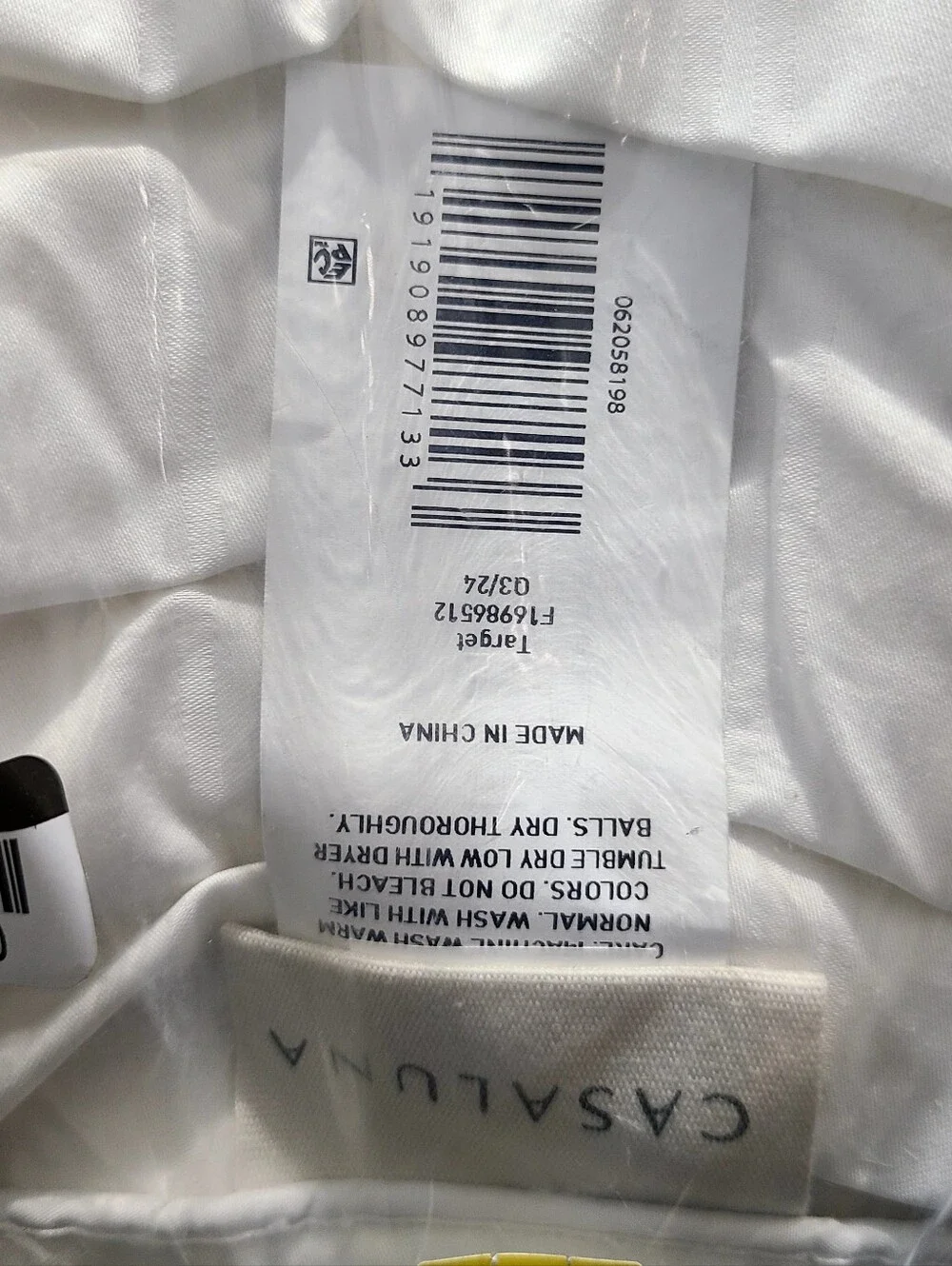 Casaluna™ King Machine Washable Medium Down Bed Pillow - NWT